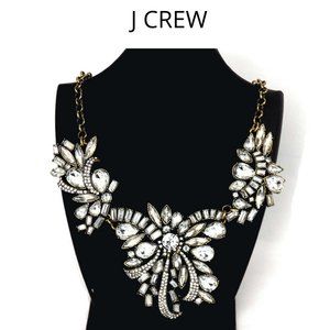 J Crew Art Deco Crystal Necklace